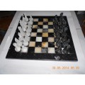 Σκακιέρα Όνυχα - Μάρμαρο Χειροποίητες Μαρμάρινες Σκακίερες